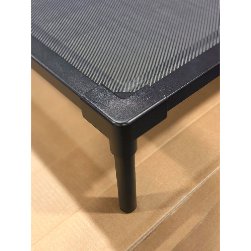 Cooling Elevated Dog Bed, 7" H x 32.75" W x 49.25" D