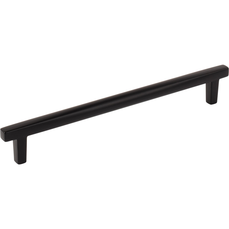 Whitlock Bar Pull, Matte Black, 6 5/16"