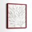 Quiet Coral III - reproduction encadrée de qualité supérieure - prête à être accrochée - aucun clou requis - aucun clou requis-1161447737-1161447738
