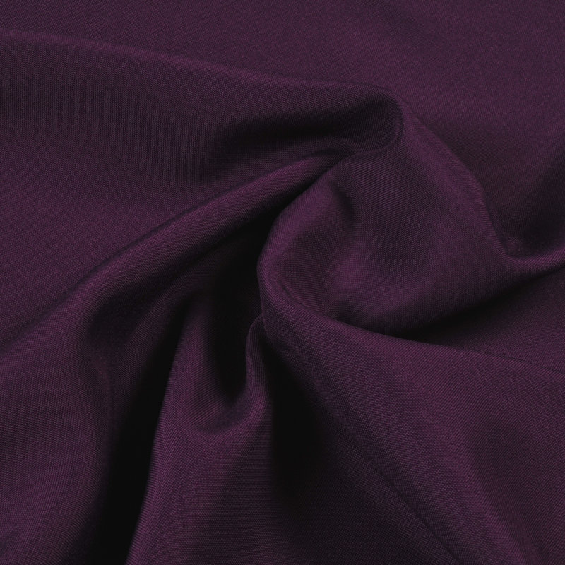 Eyelet Room Darkening Single Curtain, Berry