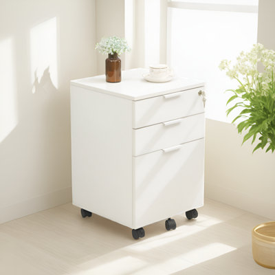 Classeur vertical mobile à 3 tiroirs Gosser Home