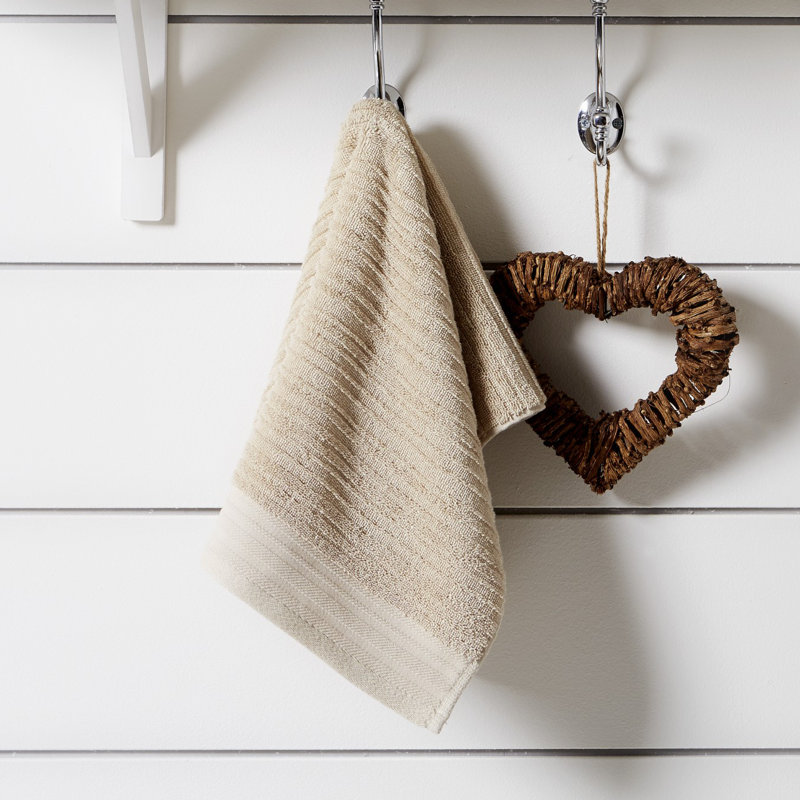 Launcest Cotton Midweight Bath Towel, Putty