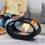 Bio-Ethanol Tabletop Fireplace with Flame Guard
