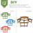Katari 3 - Person Patio Dining Set with Round Table