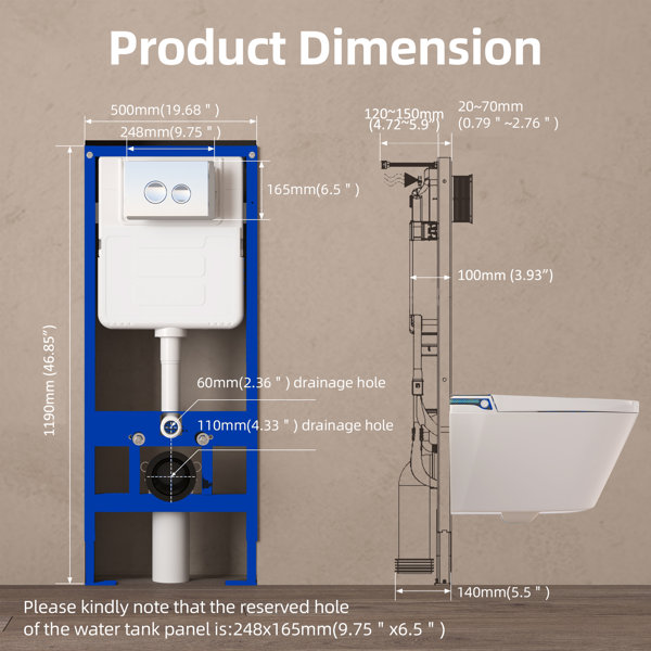 Dimensions du produit