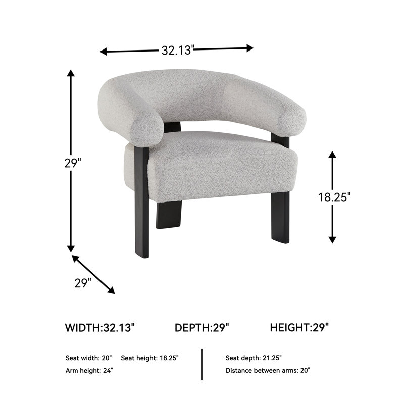 Fauteuil d'appoint Syeira
