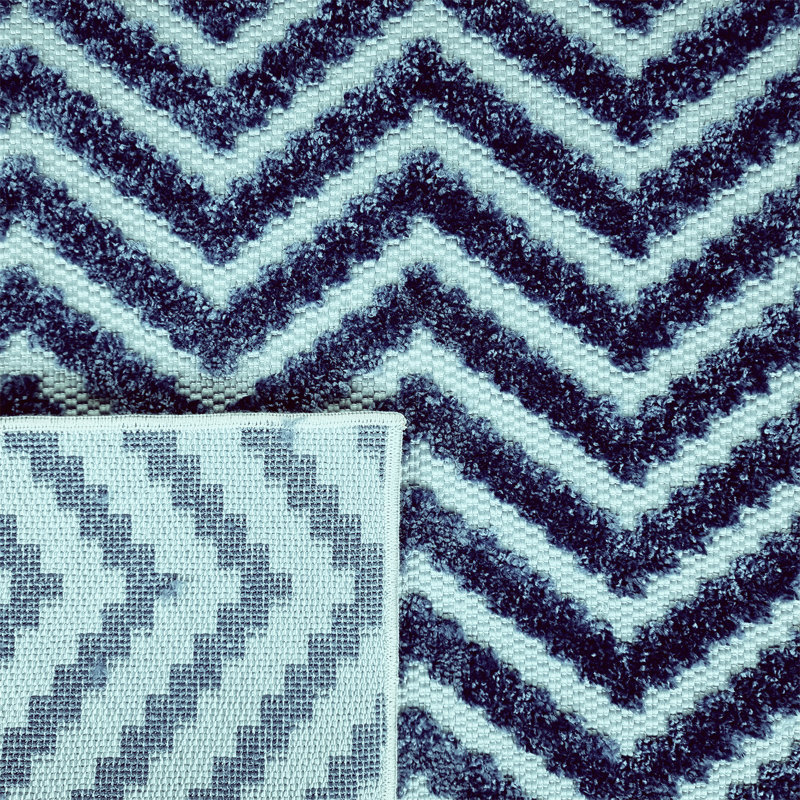 Nathan Geometric Indoor / Outdoor Area Rug, Rectangle 192 x 290cm