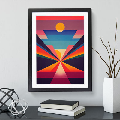 An Epic Abstract Sunset - Wall Art