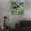 «Golders Green 2» par Coco Good, art mural en verre acrylique, 24 po x 24 po