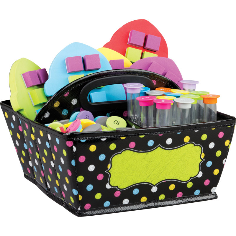 Panier de rangement Chalkboard Brights