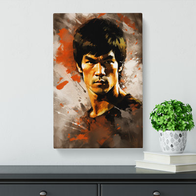 Bruce Lee Gestural - Print