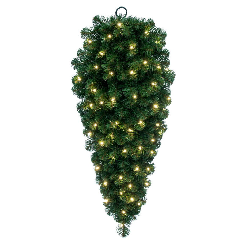 Grand Teton Tear Drops Lighted Faux Mixed Assortment Swag