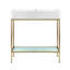 Ensemble de meuble-lavabo autoportant Pierre 32-59097703