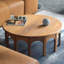Table basse minimaliste en bois massif Wabi-sabi-109974901