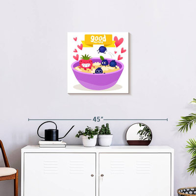 Caricature de petit-déjeuner