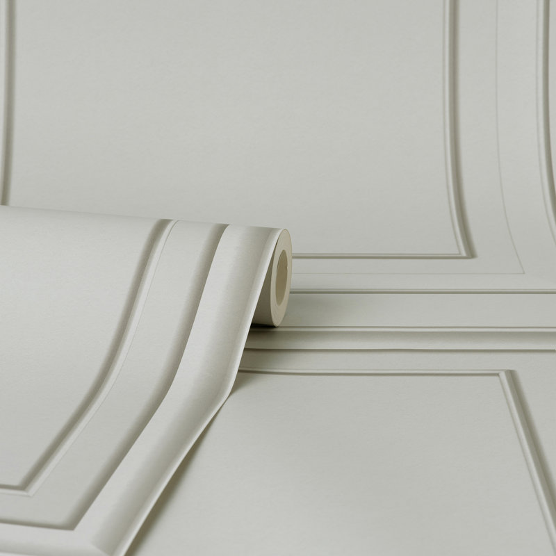 Papier peint carré distinctif gris, Gris