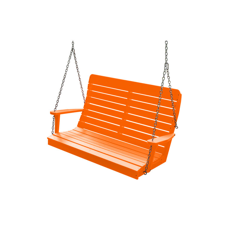 Porch Swing, Orange, 52" W