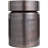 Black Alixia Metal Round Drum End Table-220773444-220773447