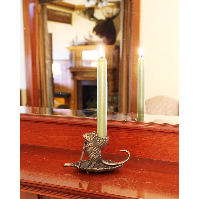 5'' H Metal Tabletop Candlestick