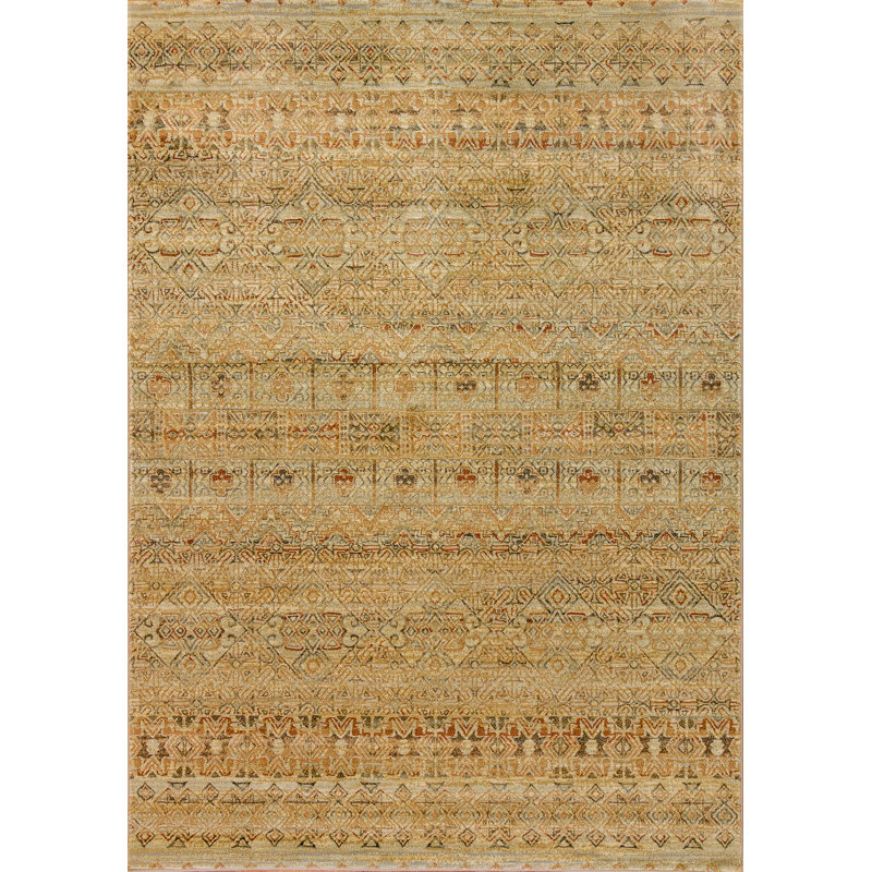 Tapis brun clair Dobromir, Rectangle 3 pi 11 po x 5 pi 7 po