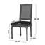 Chaise de salle à manger (table non incluse)-665339173