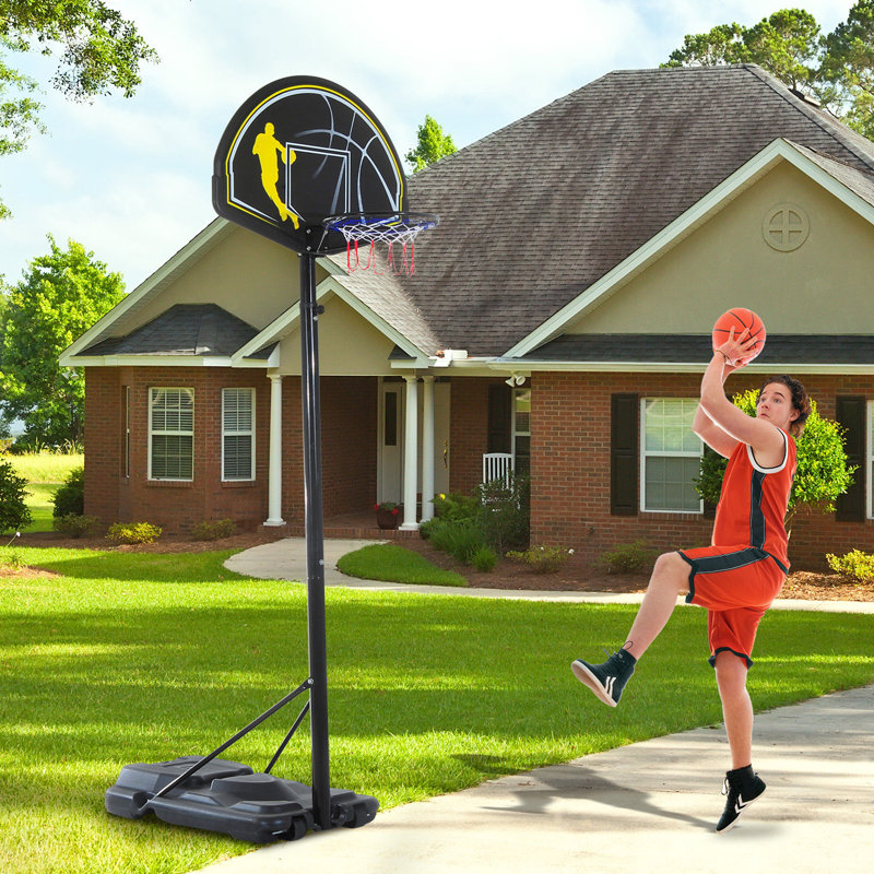 Panier de basketball portatif pour enfants