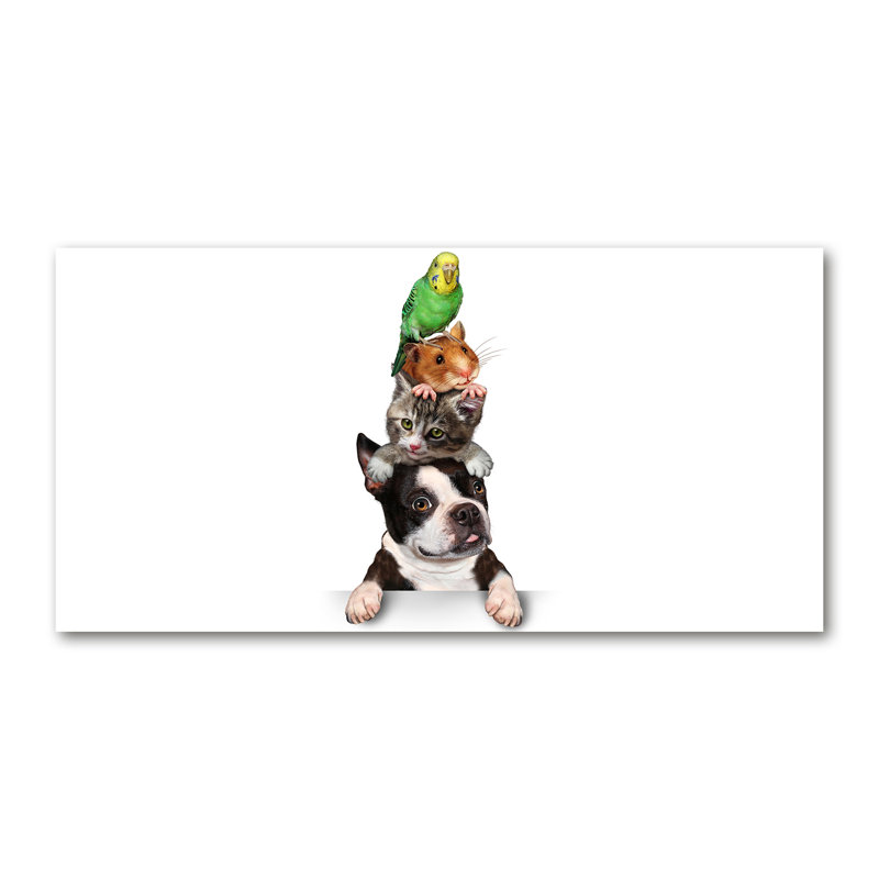 Group Of Animals - Wrapped Canvas Print