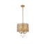 Dusin 4-Light Dimmable Crystal Drum Chandelier-61751649-61751650-61869863