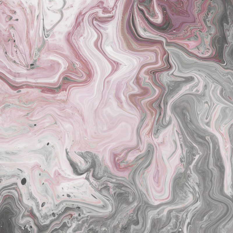 Blush Minerals I by Jarman Fagalde - Wrapped Canvas Painting, 91cm H x 91cm W