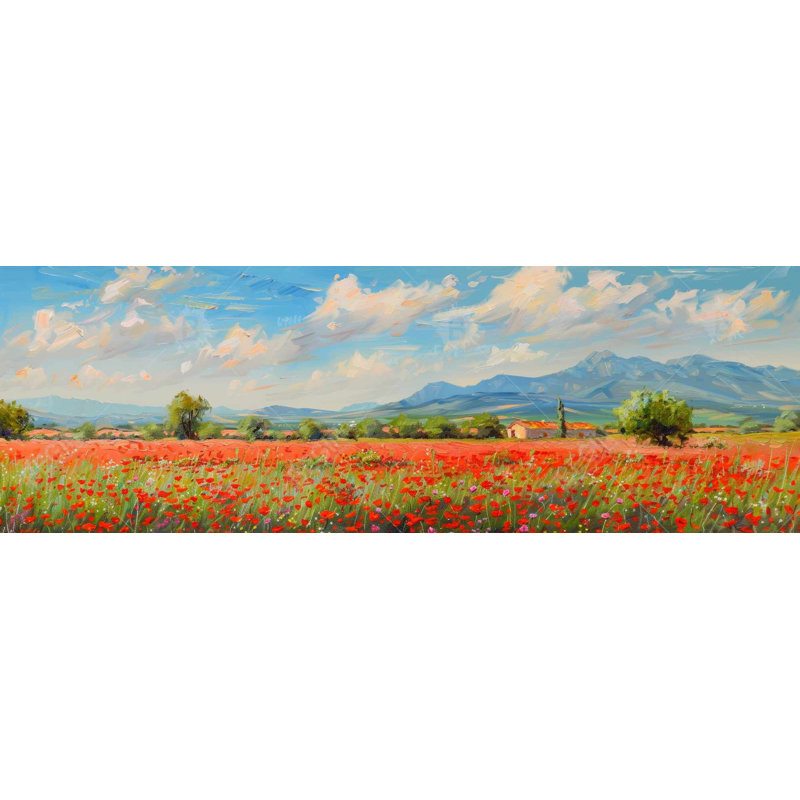Art sur toile rouge pour fond rouge