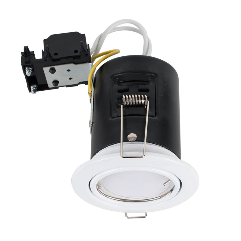 8cm Recessed Lighting Kit, White, 6500K