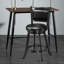 2 pièces de 24 po avec tabouret de comptoir pivotant et siège rembourré-632676027