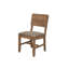 Chaise d'appoint Umey en brun