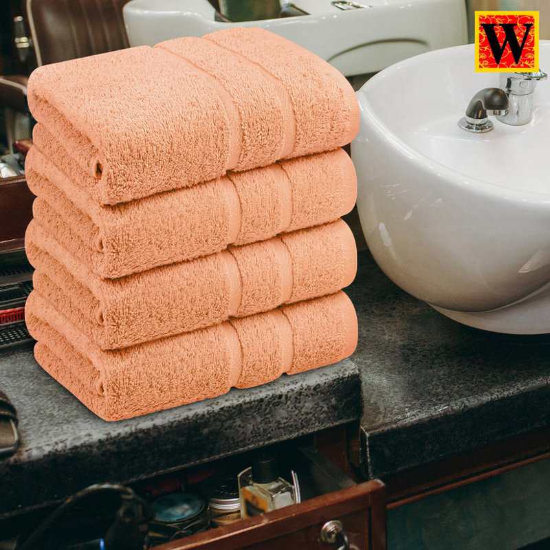Cotton Hand Towel 50x100, Peach