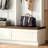 55.9-Inch White Farmhouse Hall Tree With Wood-Grain Bench And Double Drawers — The Ultimate Entryway Storage Solution-1123870337