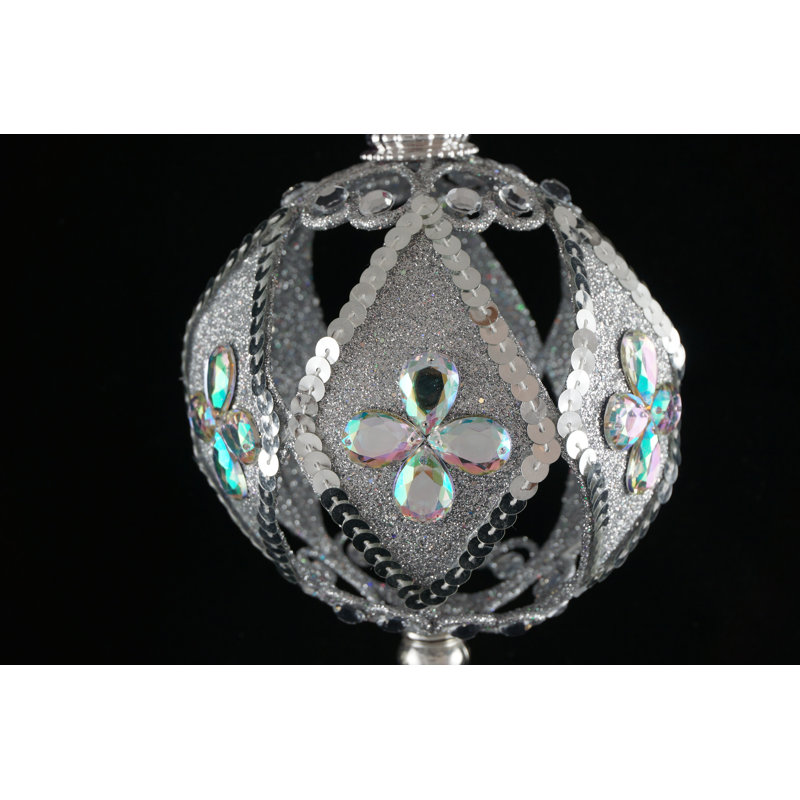 Ornement faîteau à bijoux creux sparkle