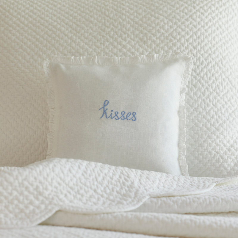 Kisses Throw Pillow