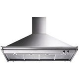 SMEG 48" 770 CFM Convertible Wall Mount Range Hood in Stainless Steel