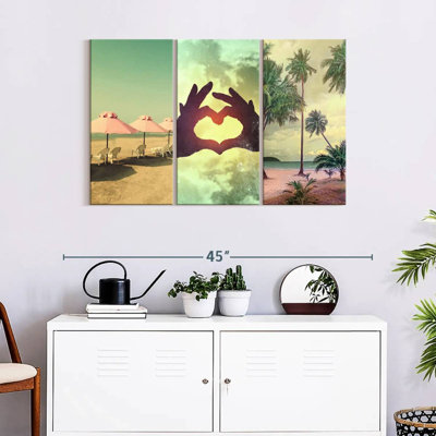 «Beach Season», reproduction sur toile