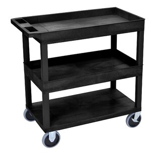 54.13'' H x 39.5'' W Utility Cart with Wheels