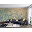 Papier peint adhésif rétro chinoiserie rétro sur fond grunge-57786377