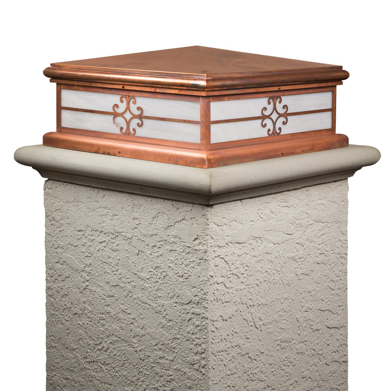 Plafonnier pour support 2 lumières Ballou, H 10,5 po x l 19,5 po x P 19,5 po, Or irisé, Noir texturé