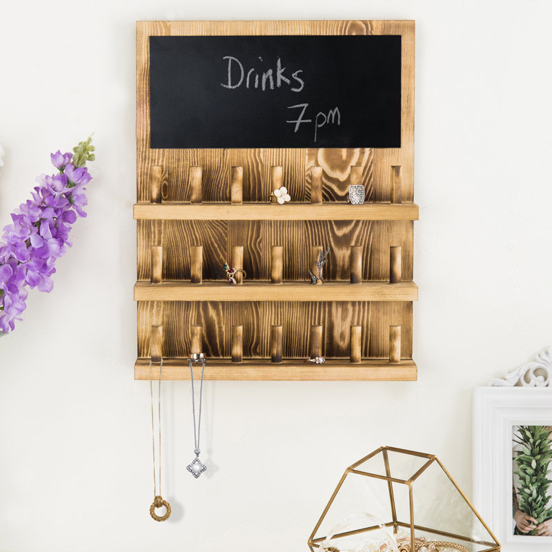 Porte-bijoux avec tableau noir Jerod