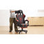 Fauteuil de jeu ergonomique à massage avec lumières RVB rythmiques et haut-parleurs Bluetooth-979010118