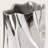 Abstract Aluminum Vase with Silver Polished Sculptural Design