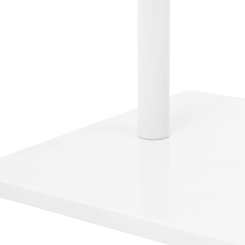 Portemanteau sur pied en métal, Blanc
