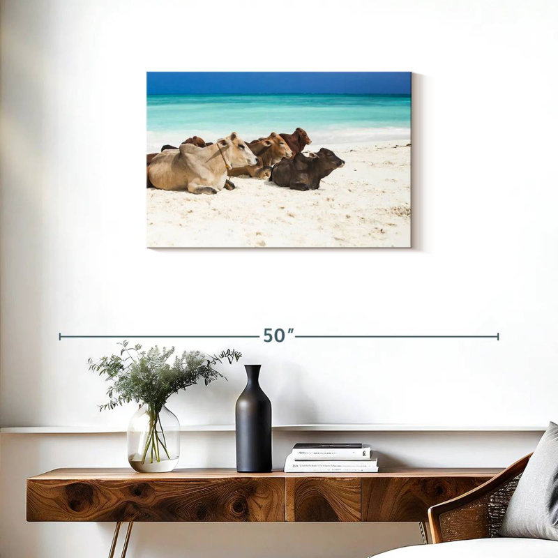Crowle Zanzibar Beach Bétail, H 20 po x l 30 po