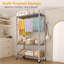 115cm Rolling Clothing Rack