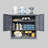 wall-mounted storage cabinet