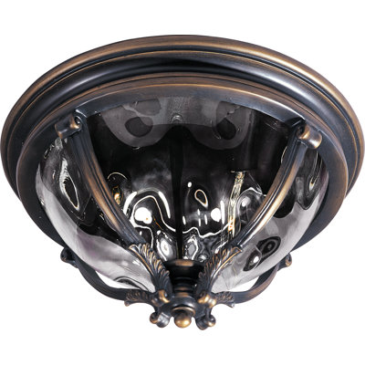 Plafonnier encastré d’extérieur 3 lumières Soren